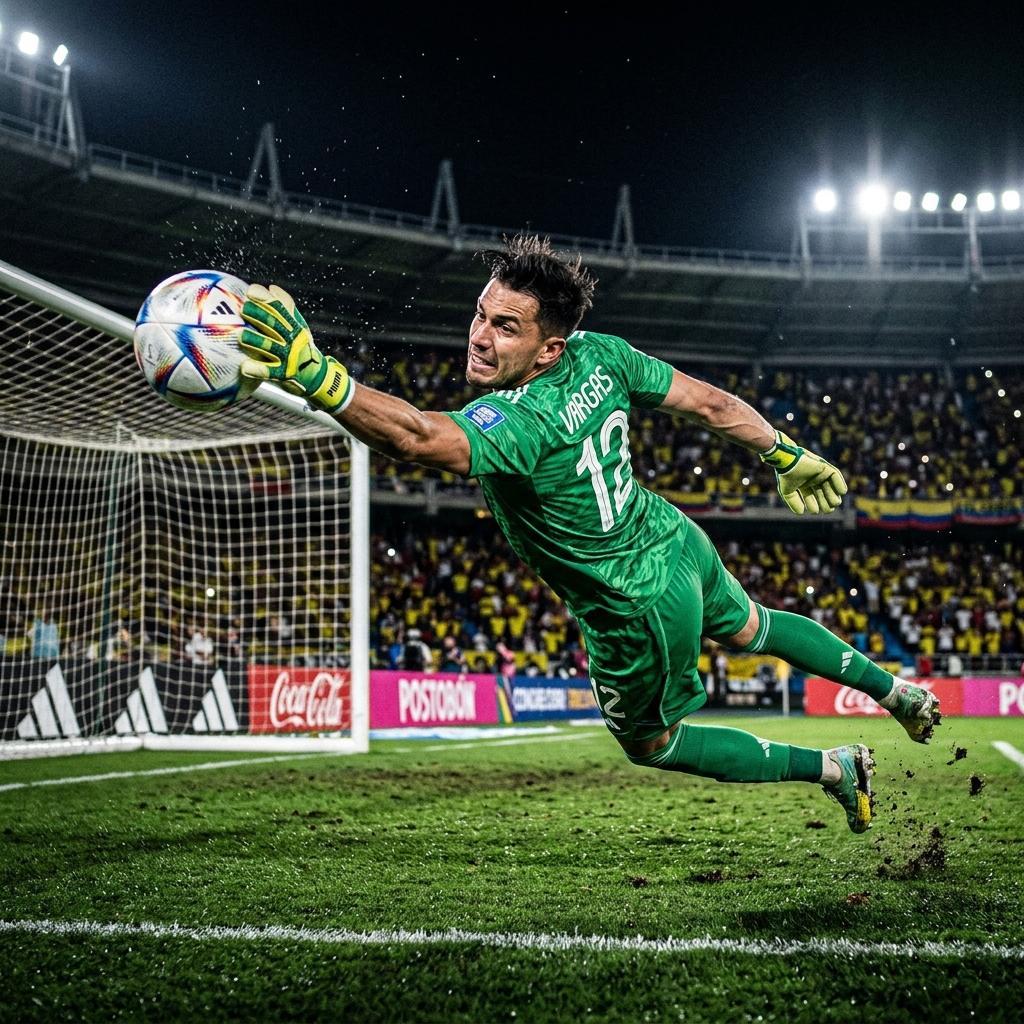 Camilo Vargas récord imbatibilidad Colombia