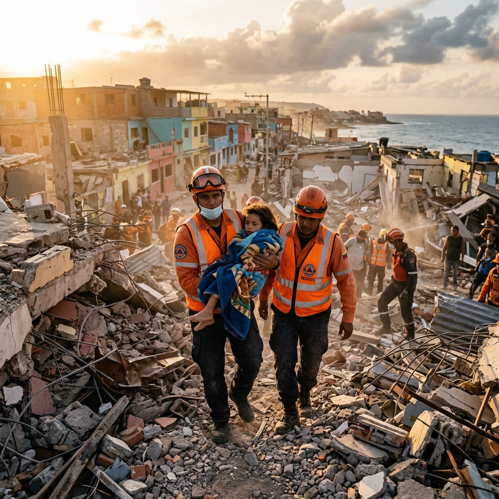Testimonios de niños rescatados tras el terremoto